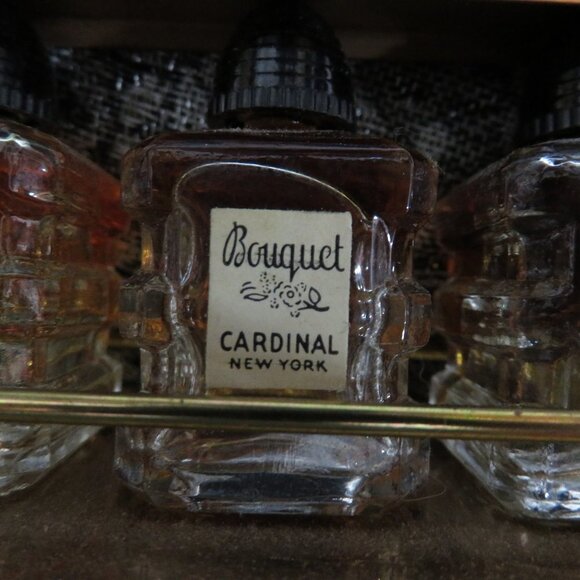 TANTALUX BY CARDINAL PERSONAL EAU DE PARFUM BAR WITH TAG, HEART LOCK & KEY 1938 - Picture 10 of 12